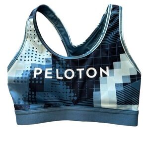 Adidas x Peloton Women's Blue Sports Bra 1x